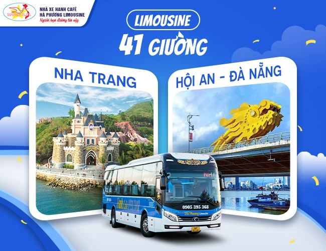 Xe giường nằm Nha Trang – Hội An