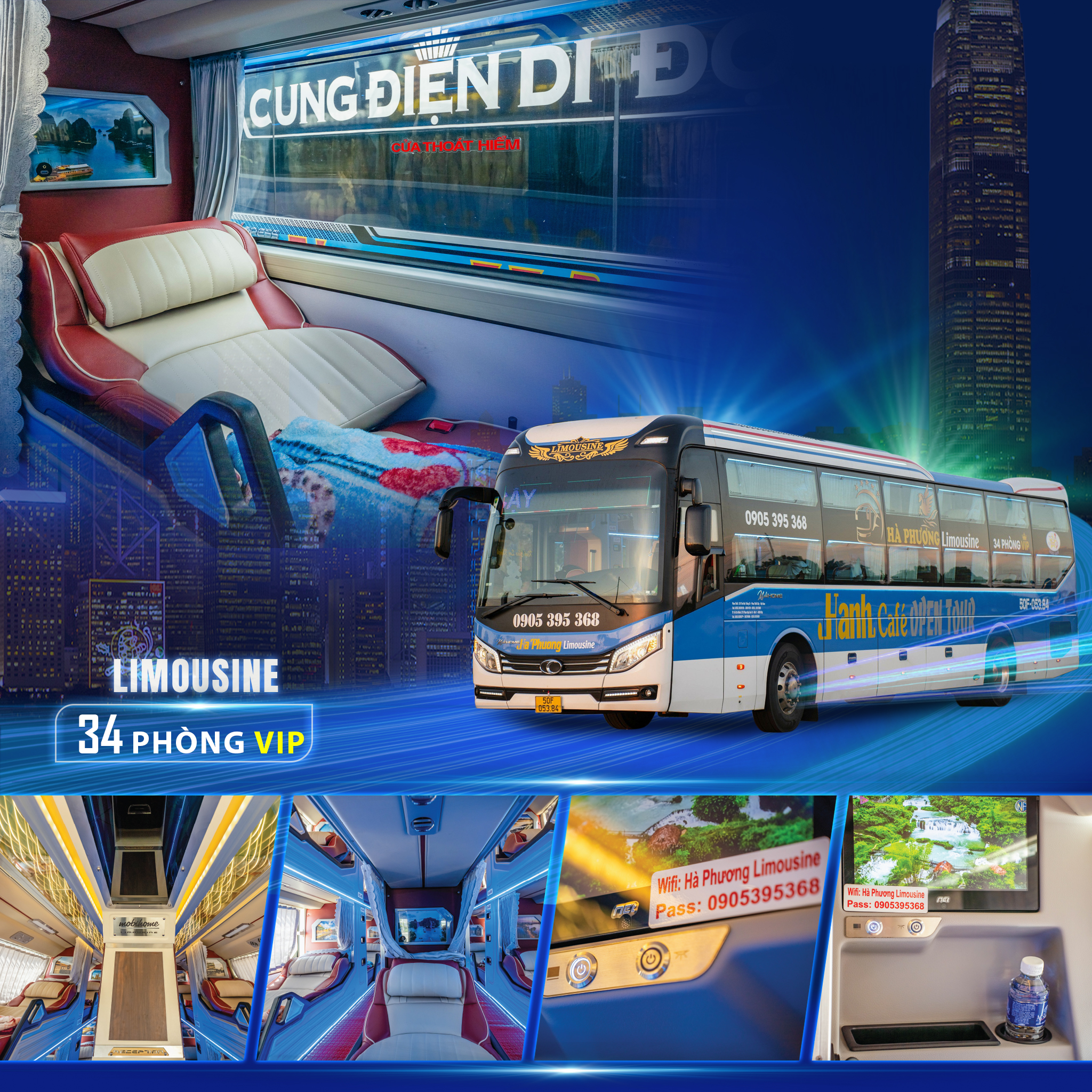 Xe giường nằm phòng VIP Nha Trang - Mũi Né
