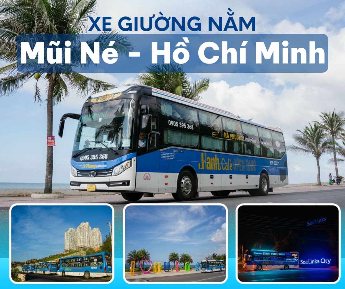 Xe giường nằm phòng vip Mũi Né - Hồ Chí Minh