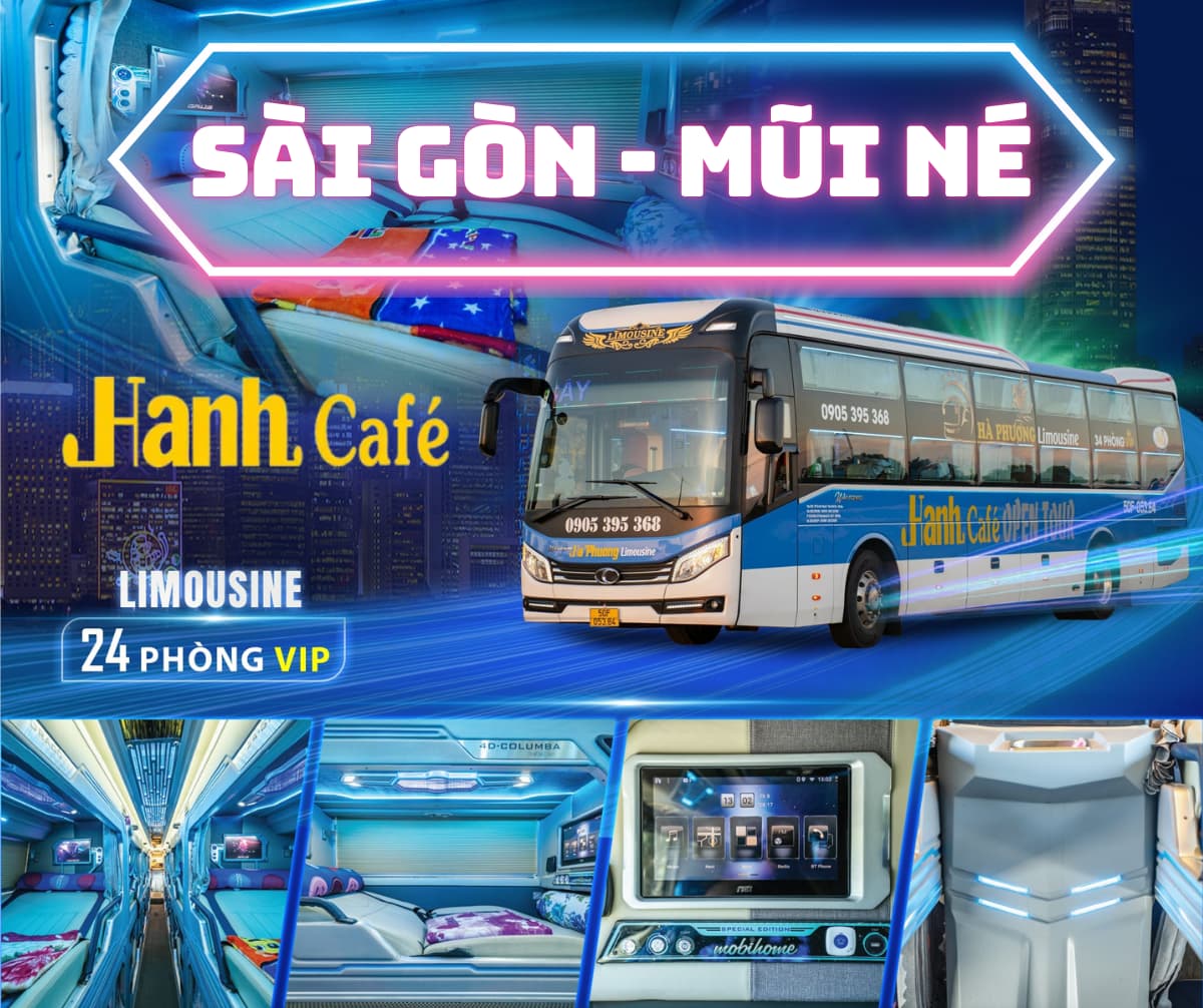 Xe giường nằm phòng VIP Sài Gòn - Mũi Né